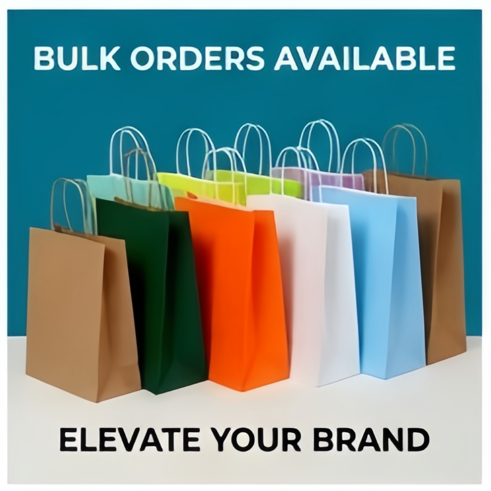Wedding/Event Supply Store - Personalizowane torby z papieru kraftowego z