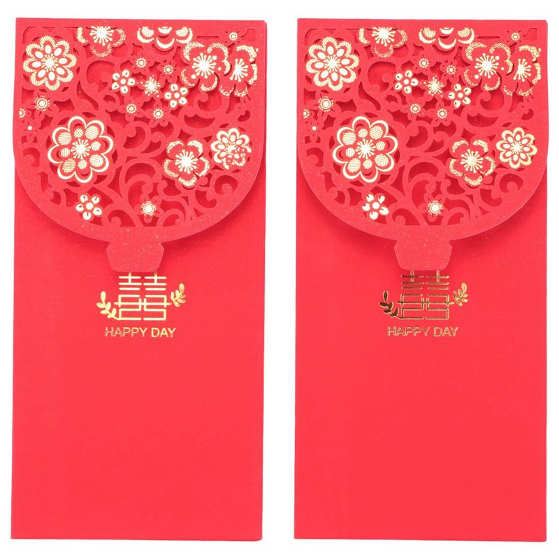 ABZC-60 szt. Chińskie czerwone – Wedding Envelopes recenzja i cena