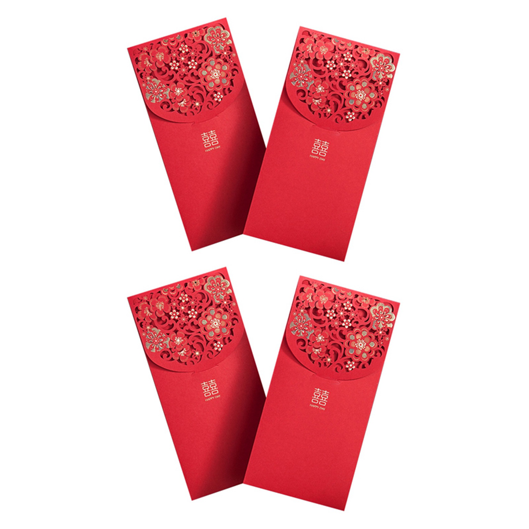20 SZT. Chińskie Czerwone Kope – Wedding Envelopes recenzja i cena