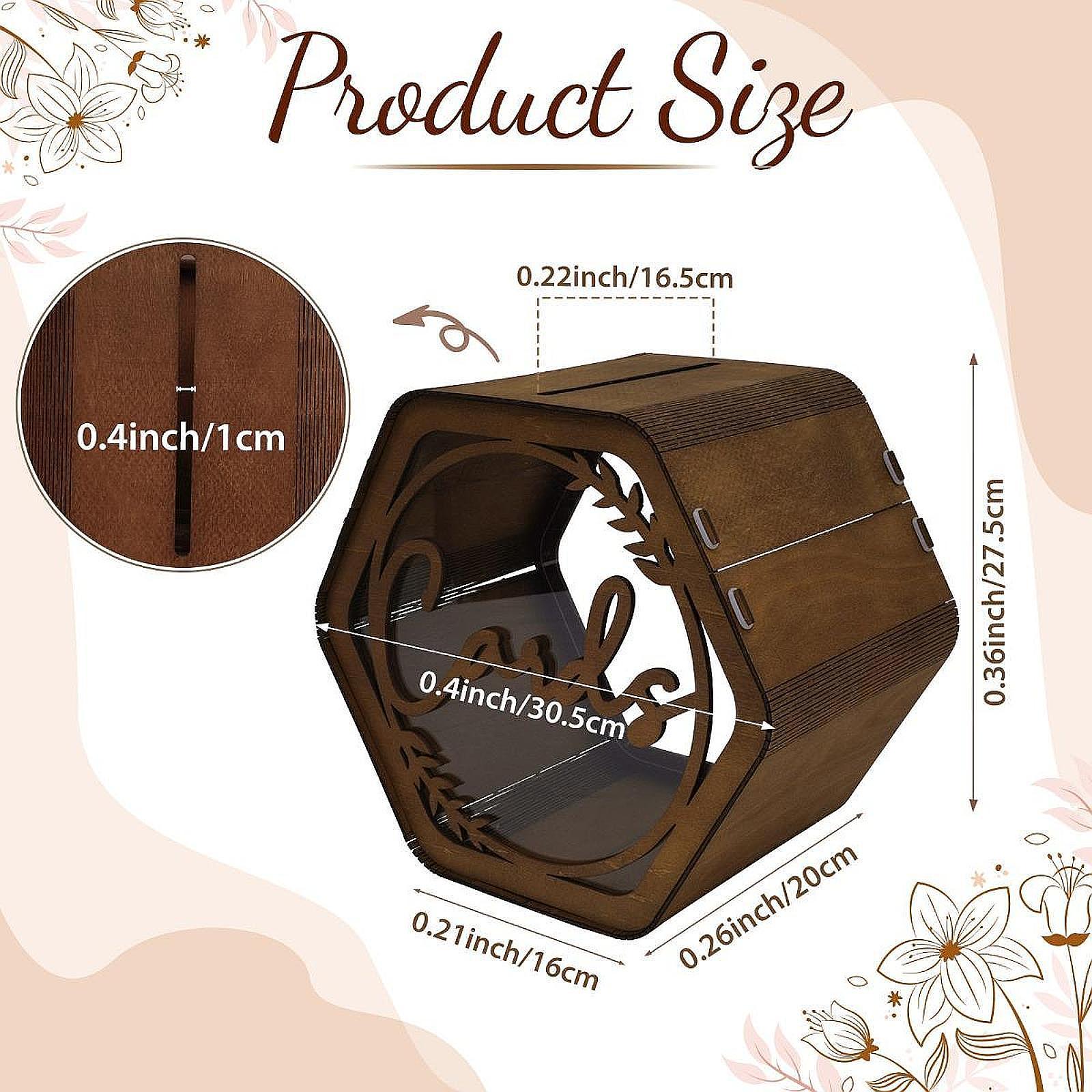 Pudełko na kartki ślubne, kope – Wedding Card Box recenzja i cena