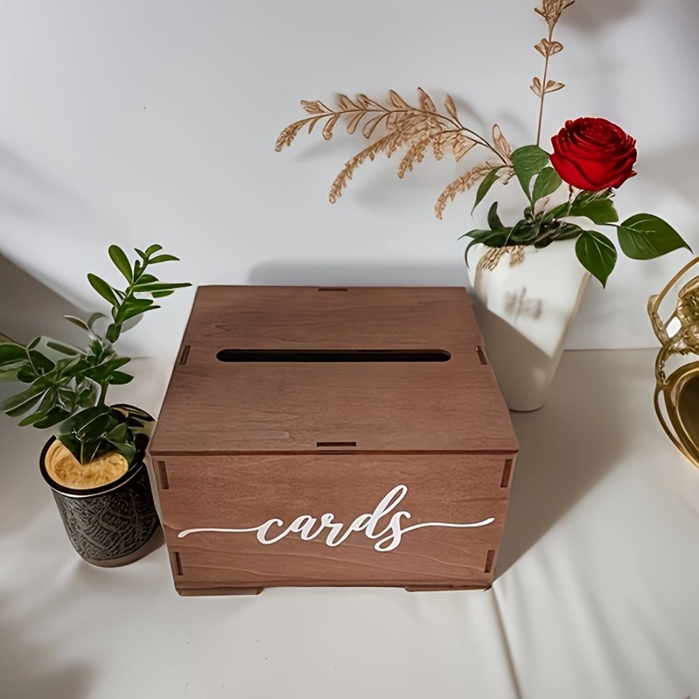 Nowe drewniane pudełko na kart – Wedding Card Box recenzja i cena