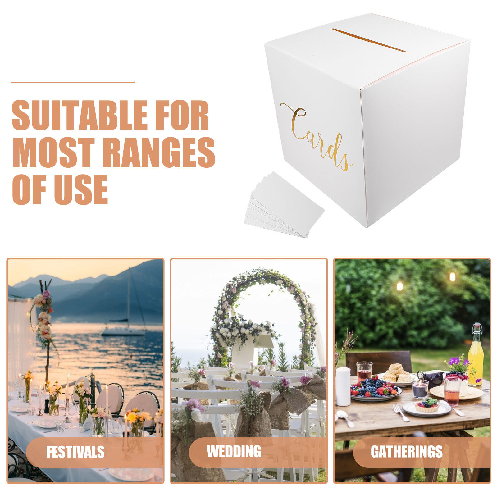 Pudełka na kartki ślubne do de – Wedding Card Box recenzja i cena